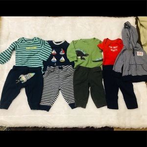 Baby boy outfit bundle